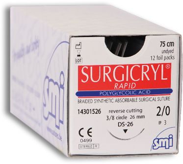SMI SURGICRYL RAPID SUTURE photo