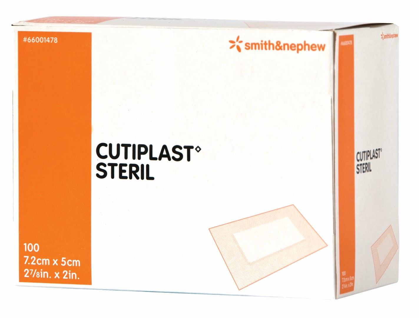 CUTIPLAST STERIL CONFORMABLE FABRIC ISLAND DRESSING photo