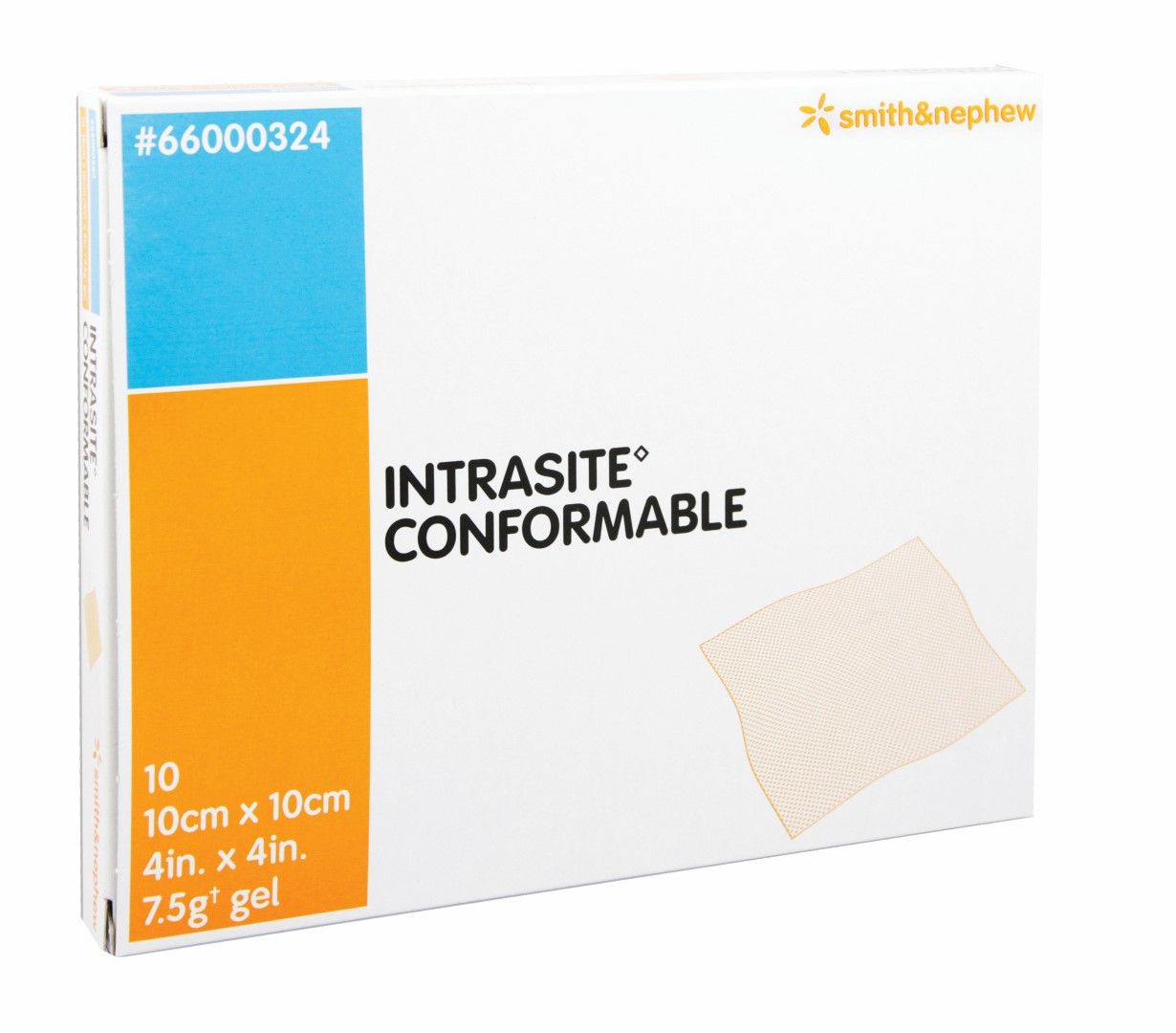 INTRASITE CONFORMABLE DRESSING / 10CM X 10CM / BOX OF 10 photo