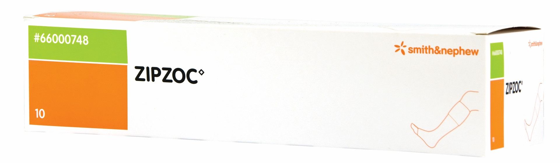 ZIPZOC NON-PRESERVED, ZINC OXIDE IMPREGNATED STOCKING photo