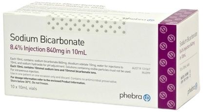 SODIUM BICARBONATE / 8.4% X 10ML / BOX OF 10 photo