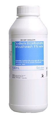 SODIUM BICARBONATE MOUTHWASH / 500ML photo