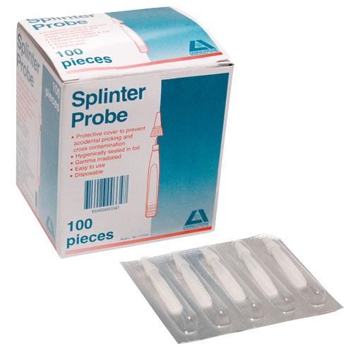 SPLINTER PROBE DISPOSABLE / PACK OF 5 photo