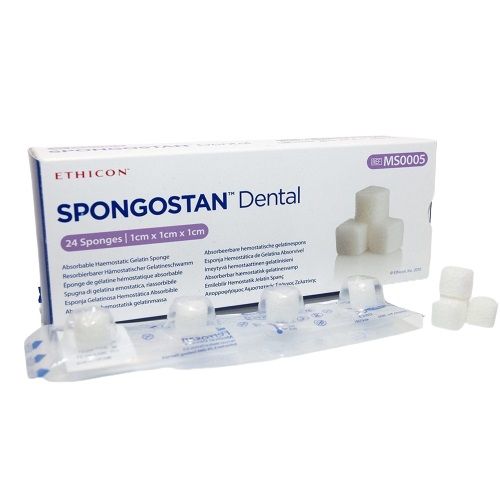 SPONGOSTAN GELATIN DENTAL SPONGE / BOX OF 24 photo