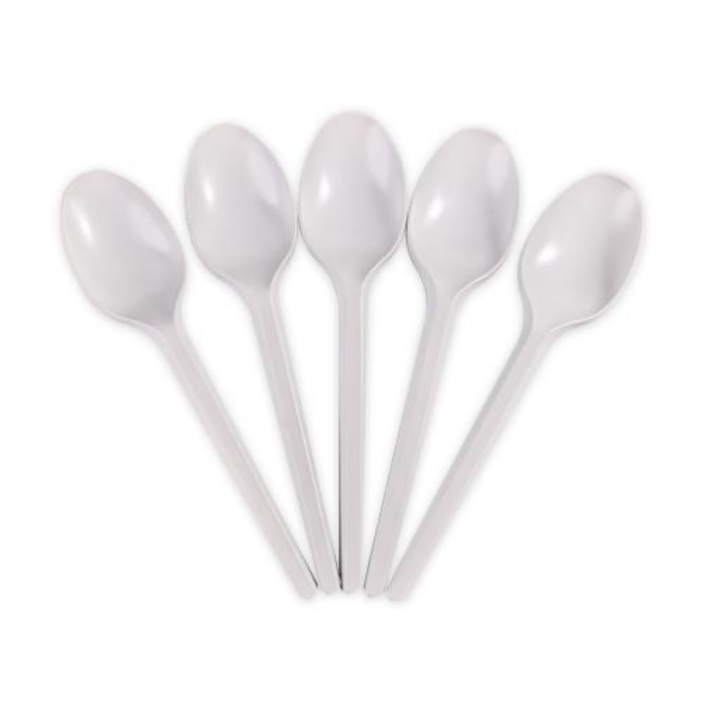 PLASTIC SPOON / PACK OF 20 photo