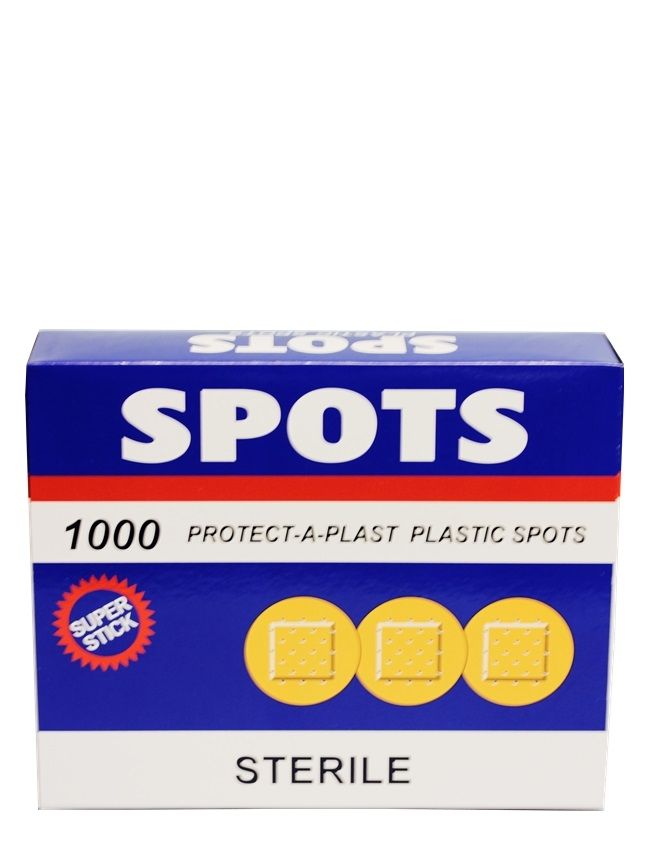 SPOTS PROTECT-A-PLAST PLASTIC SPOTS / 22MM / BOX OF 1000 photo