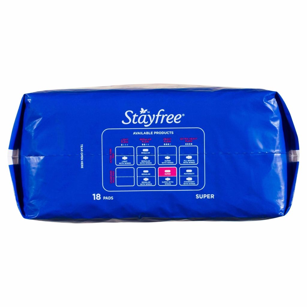 STAYFREE SUPER / NO WINGS / BOX OF 18 photo
