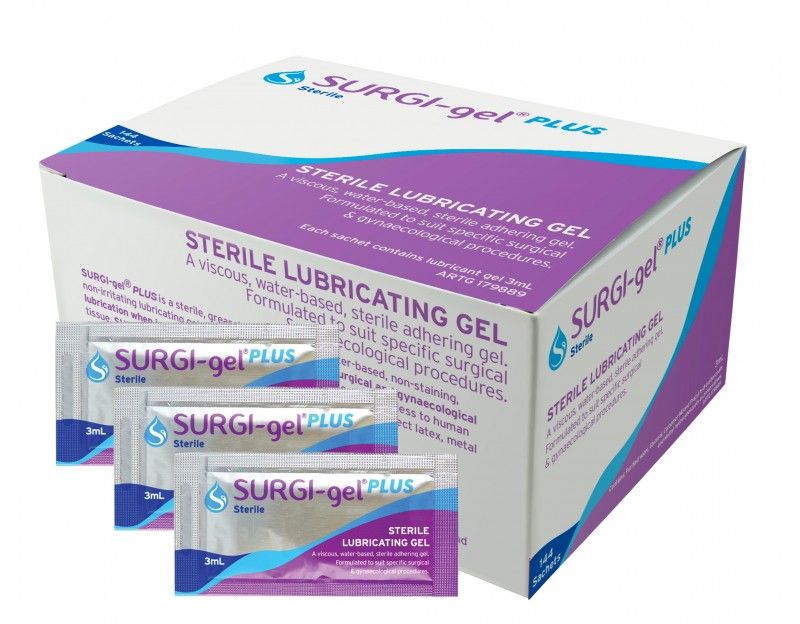SURGI-GEL PLUS LUBRICANT 3ML SACHET / BOX OF 144 photo
