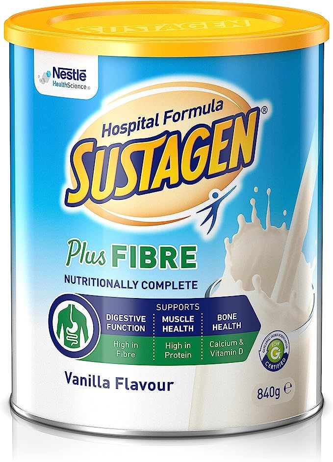 SUSTAGEN HOSPITAL ACTIVE + FIBRE VANILLA / 840GM photo