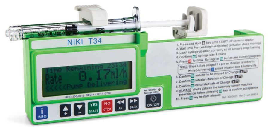 SYRINGE DRIVER / NIKI T34 BATTERY WINC 9 VOLT DISP 6LR61 / PACK OF 10 photo