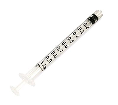 MDEVICES SYRINGE / LUER LOCK / 1ML  / CONCENTRIC NOZZLE / BOX OF 100 photo