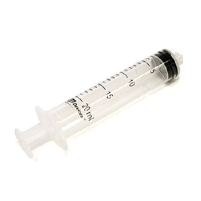 MDEVICES SYRINGE / LUER LOCK / 20ML  / CONCENTRIC NOZZLE / BOX OF 100 photo