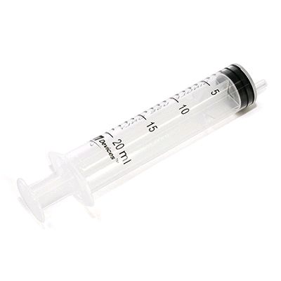 MDEVICES SYRINGE / LUER SLIP / 20ML  / CONCENTRIC NOZZLE /BOX OF 100 photo