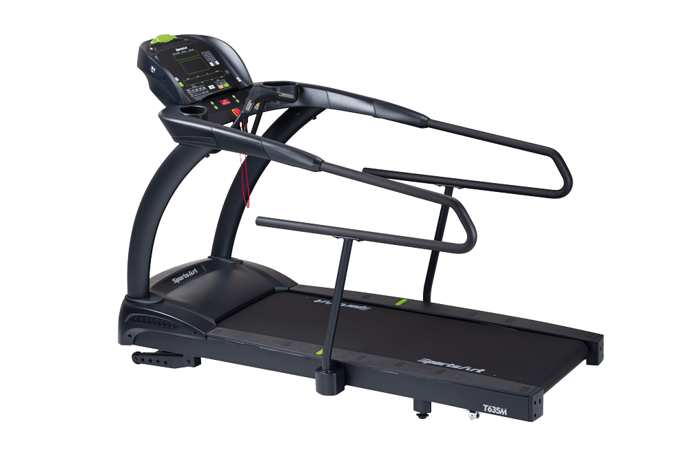 SPORTSART TREADMILL + MEDICAL HANDRAILS photo