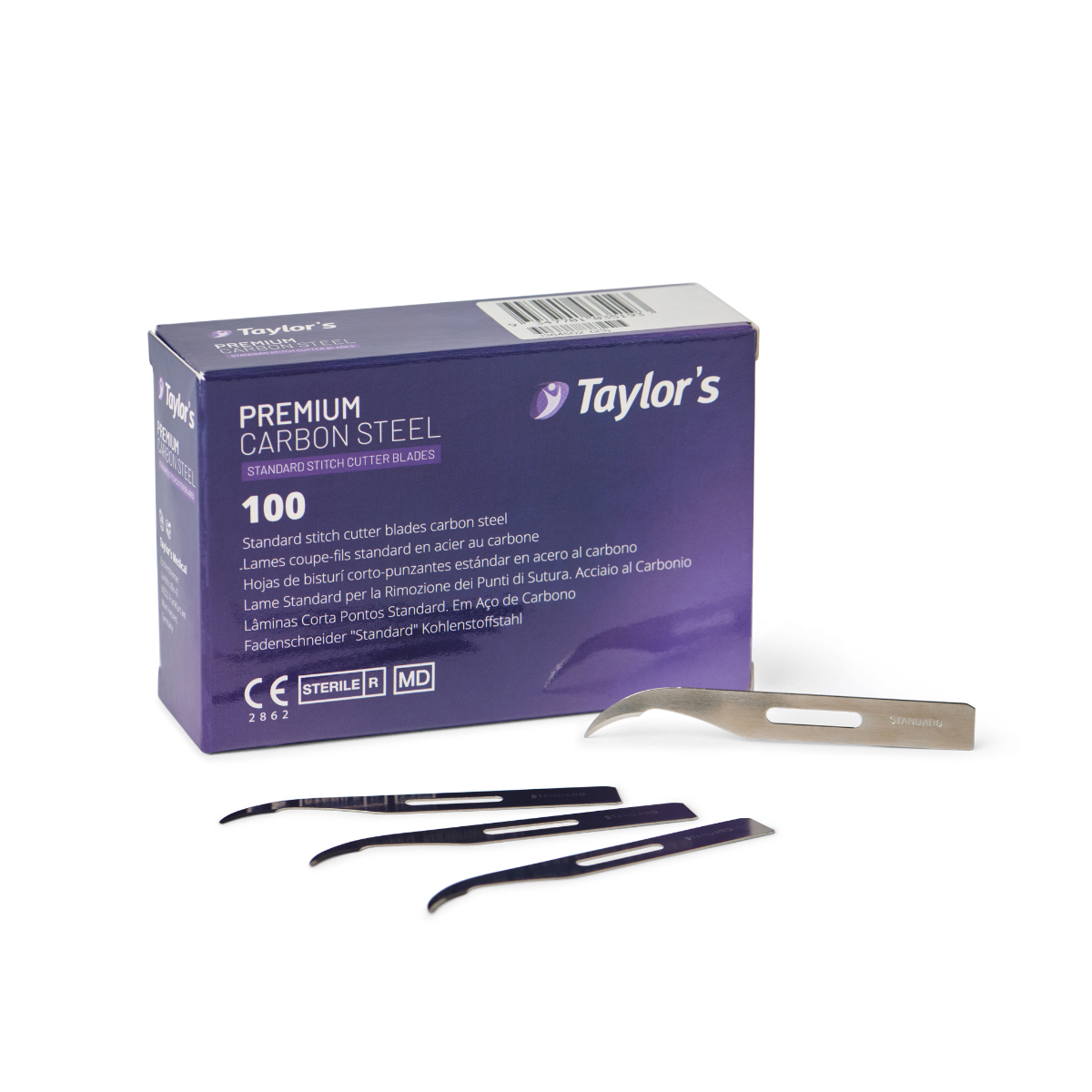 TAYLOR'S PREMIUM STITCH CUTTERS / STANDARD / BOX OF 100 photo