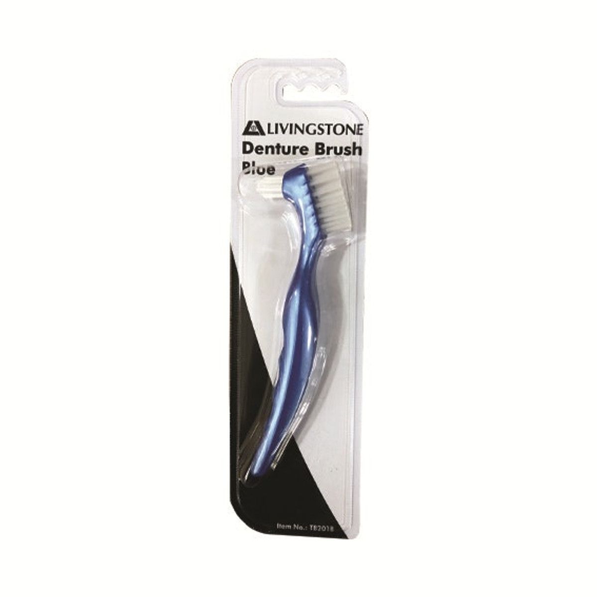 LIVINGSTONE GUM DENTURE BRUSH / BLUE / EACH photo