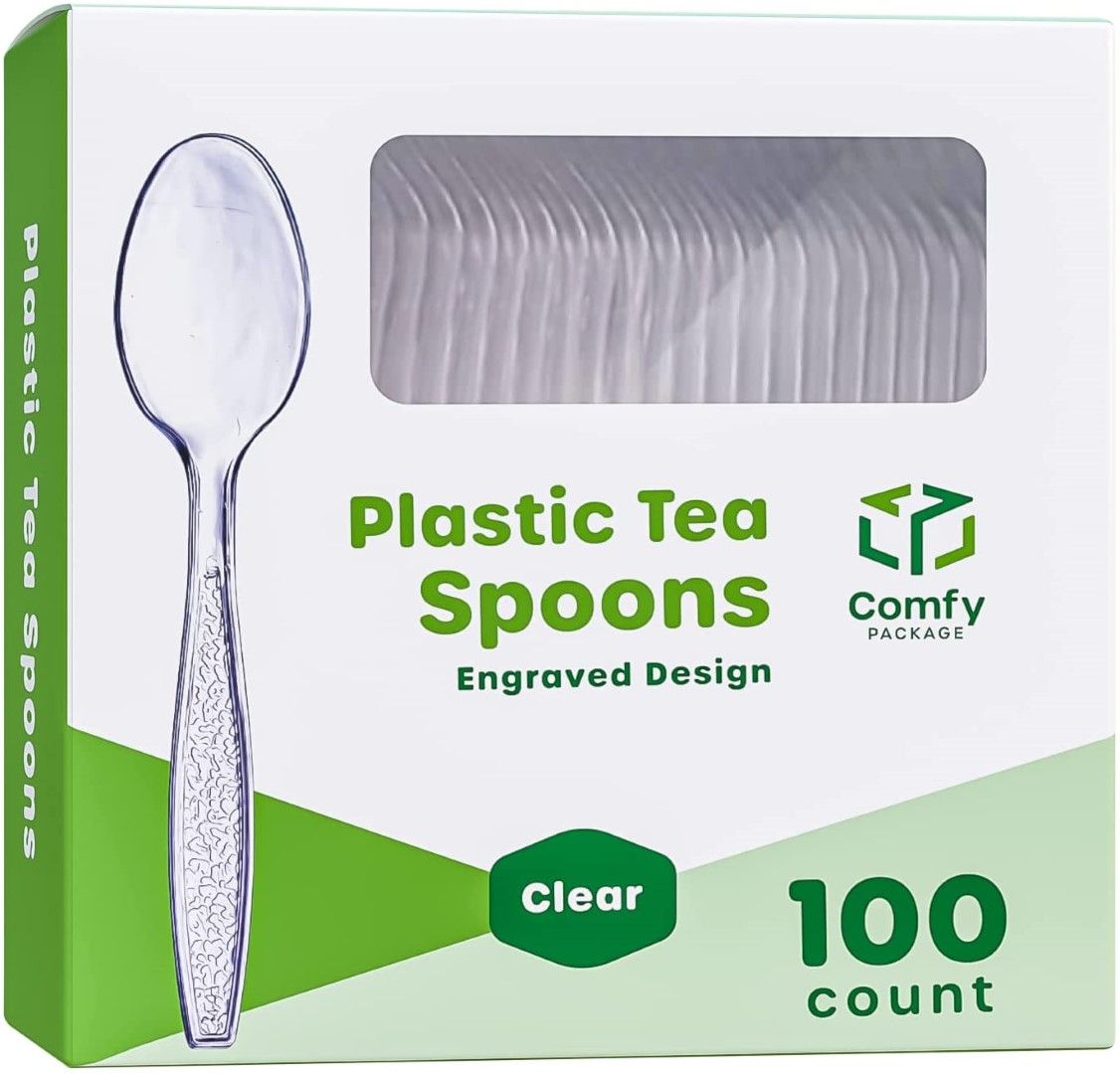 TEA SPOONS / PACK OF 100 photo