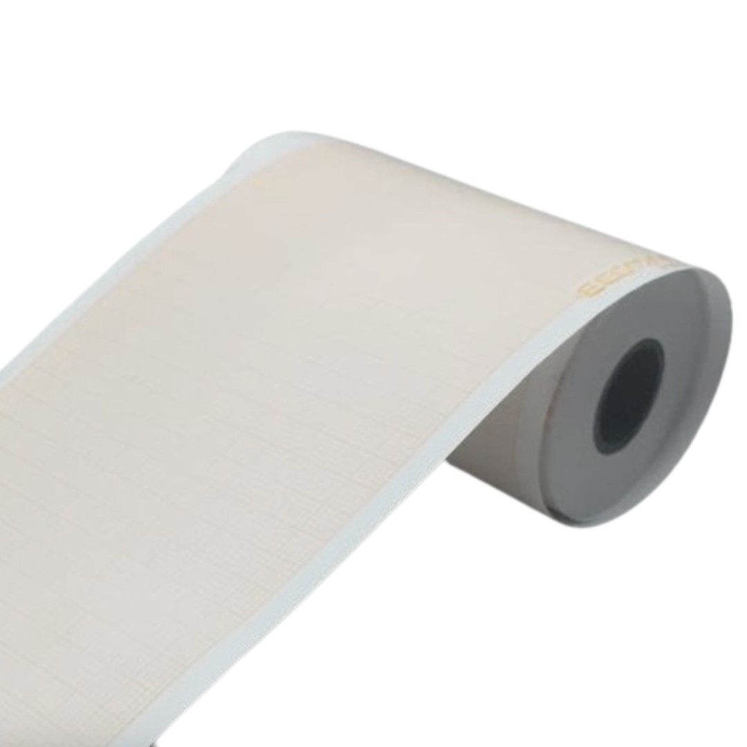 THREE CHANNEL ECG PAPER FOR EM-301 / 80MM X 20MM / 1 ROLL photo