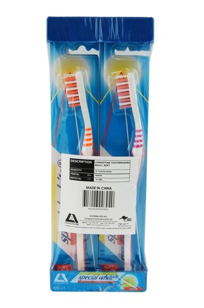 TOOTHBRUSH ADULT  SOFT / PACK OF 12 photo