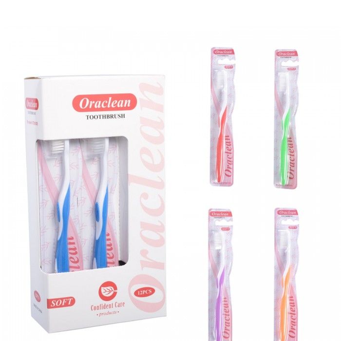 TOOTHBRUSH ORACLEAN SOFT Orange / PACK 12 photo