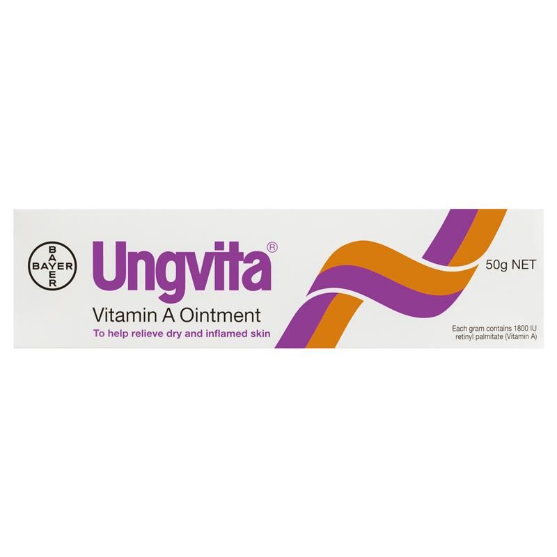UNGVITA OINTMENT 50G TUBE VIT A photo