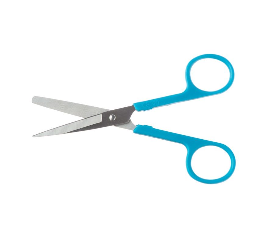 UNIVERSAL SCISSORS / SHARP - BLUNT / STERILE / STRAIGHT / 13CM / EACH photo