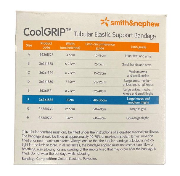 COOLGRIP TUBULAR ELASTIC SUPPORT BANDAGE  photo