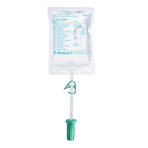 URO-TAINER SODIUM CHLORIDE 0.9% / 100ML / BOX OF 10 photo