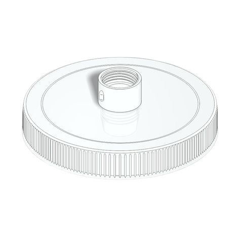 UROCARE DRAIN BOTTLE LID / 2000ML / WHITE photo