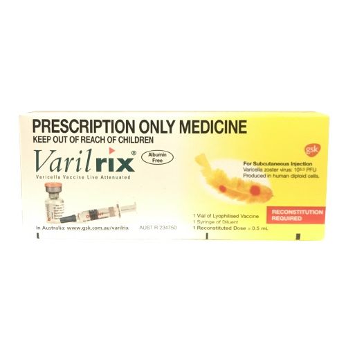 VARILRIX VARICELLA VACCINE LIVE ATTENUATED (CHICKEN POX) photo