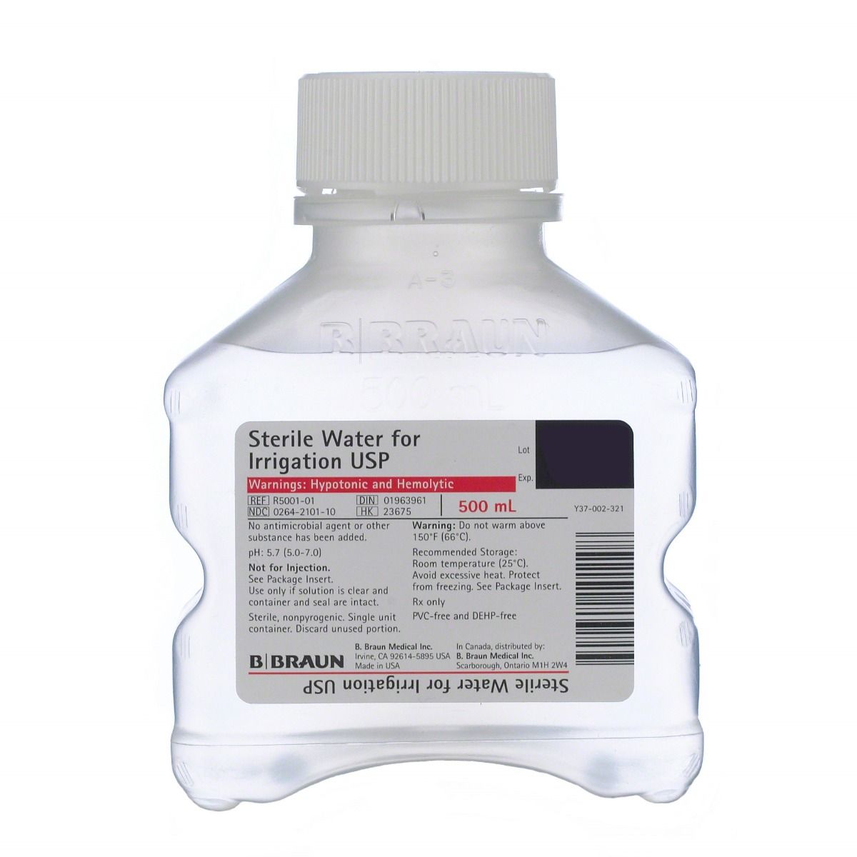 B BRAUN WATER FOR IRRIGATION / 500ML photo