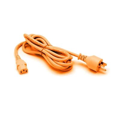WELCH ALLYN PLATFORM POWER CORD / ORANGE / SUITED FOR CONNEX MONITOR POWER SUPPLY photo
