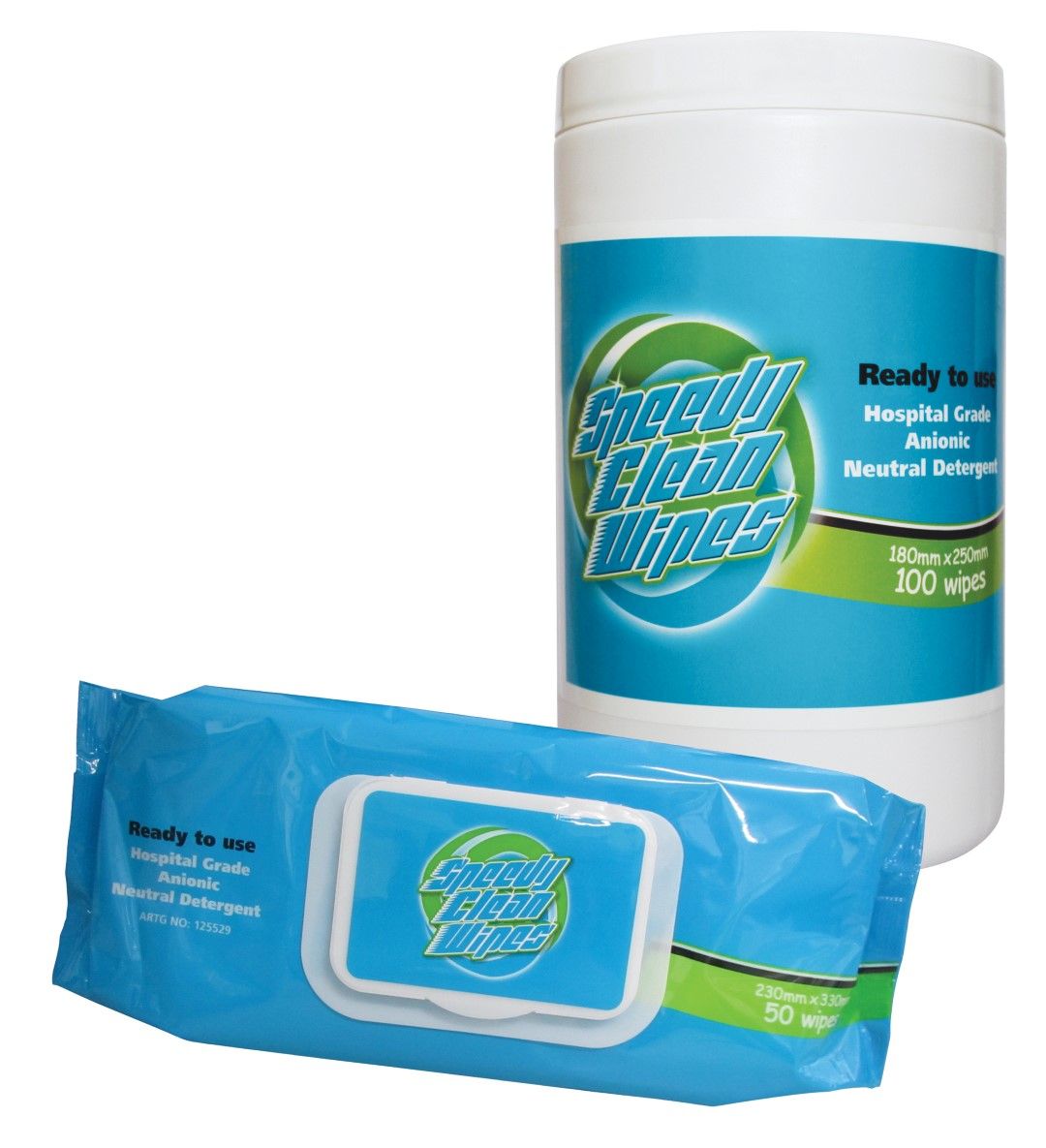 WHITELEY SPEEDY CLEAN DETERGENT WIPES  photo