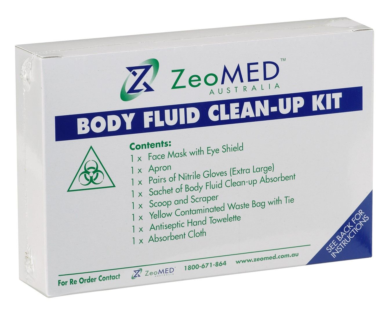 ZEOMED BODY FLUID SPILL CLEAN-UP KIT photo