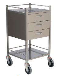 FORTRESS TRIPLE DRAWER TROLLEY