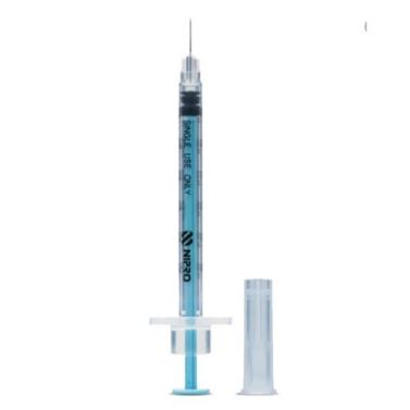 NIPRO PRECISION SYRINGE BLUE / 31G 0.3ML 8MM / EACH