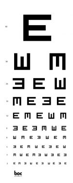 BOC INSTRUMENTS EYE CHARTS