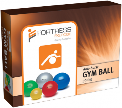 FORTRESS RAINBOW REHAB ANTI-BURST GYM / FITNESS BALLS