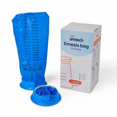 AMTECH VOMIT/EMESIS BAG 1500ML / PACK OF 50