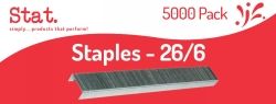 STAPLES SIZE 26/6 / BOX OF 5000