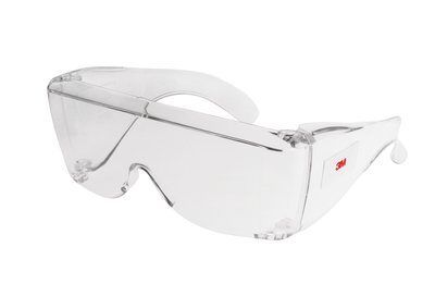 GLASSES 3M OVERGLASSES CLEAR FRAMES / CLEAR LENS / EACH