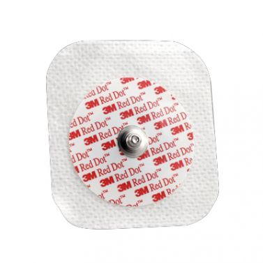 3M RED DOT™ ECG SOFT CLOTH MONITORING ELECTRODE / REPOSITIONABLE / BOX OF 600