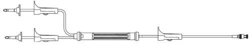 GRAVITY BLOOD SET / 2 SS Y / C/V / 295CM / EACH