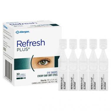 REFRESH PLUS EYE DROPS / 0.4ML / PACK OF 30