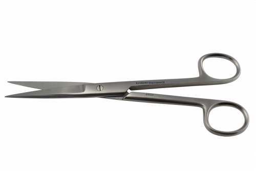 ARMO SURGICAL SCISSORS SHARP/SHARP / STRAIGHT / 18CM