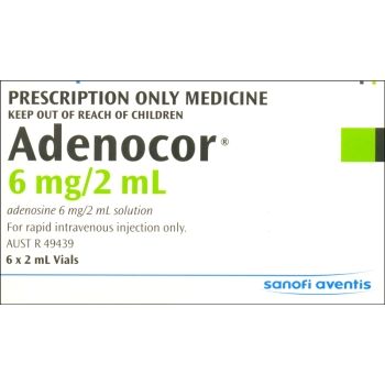 ADENOCOR VIAL 6MG / 2ML / BOX OF 6