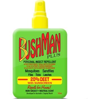 BUSHMAN PLUS UV INSECT 100ML PUMP SPRAY / EACH