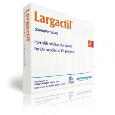 LARGACTIL AMP 2.5% 50MG 2ML / BOX OF 10