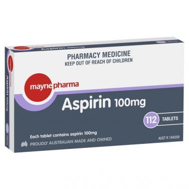 MAYNE ASPIRIN 100MG / BOX OF 112
