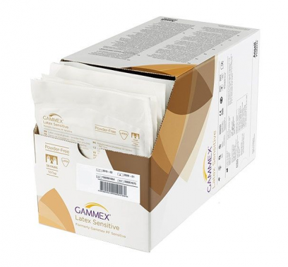 GAMMEX LATEX POWDER FREE SENSITIVE GLOVES